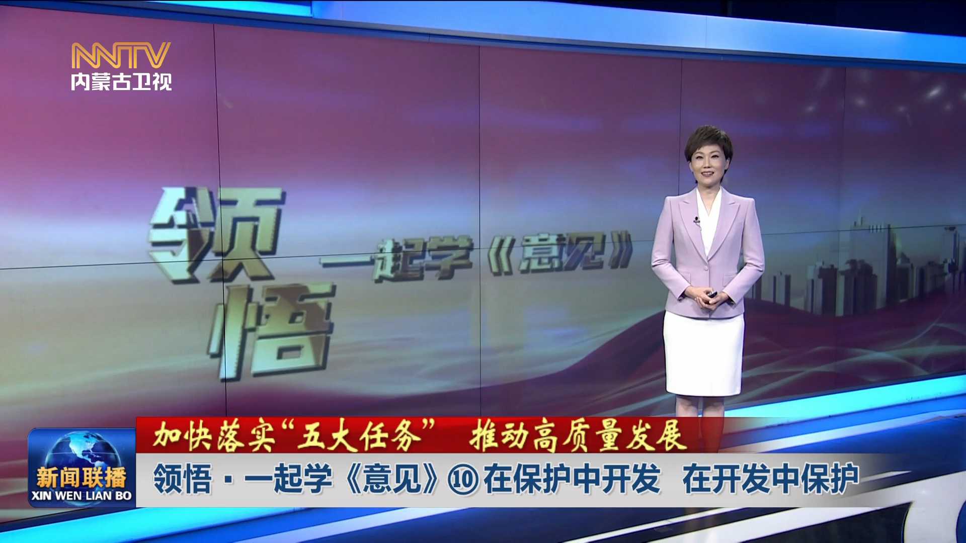 加快落实“五大任务” 推动高质量发展丨领悟·一起学《意见》⑩在保护中开发 在开发中保护