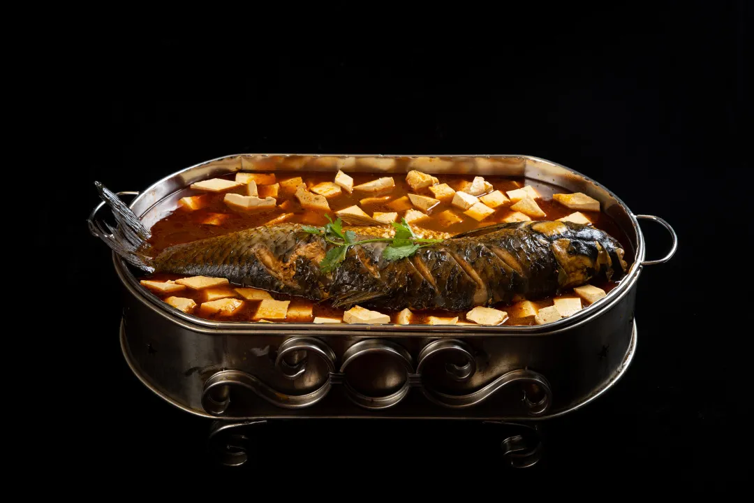 炖居延海野生鱼